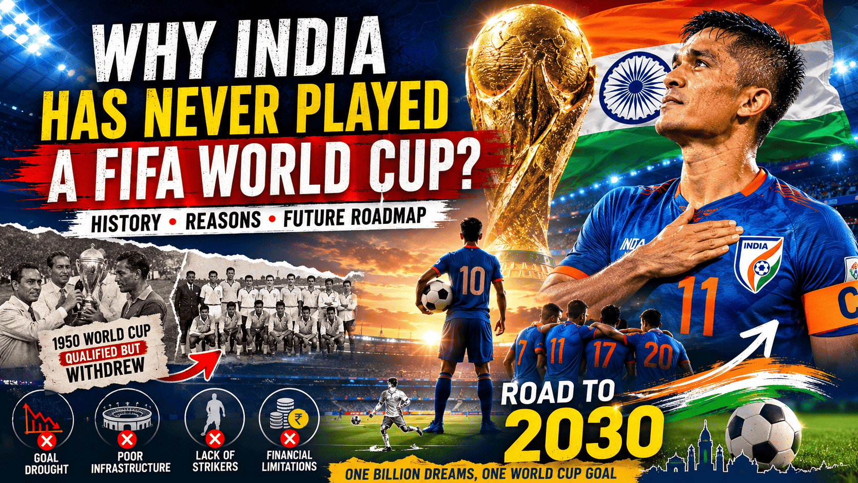 The Truth Behind Indian Football World Cup Qualification